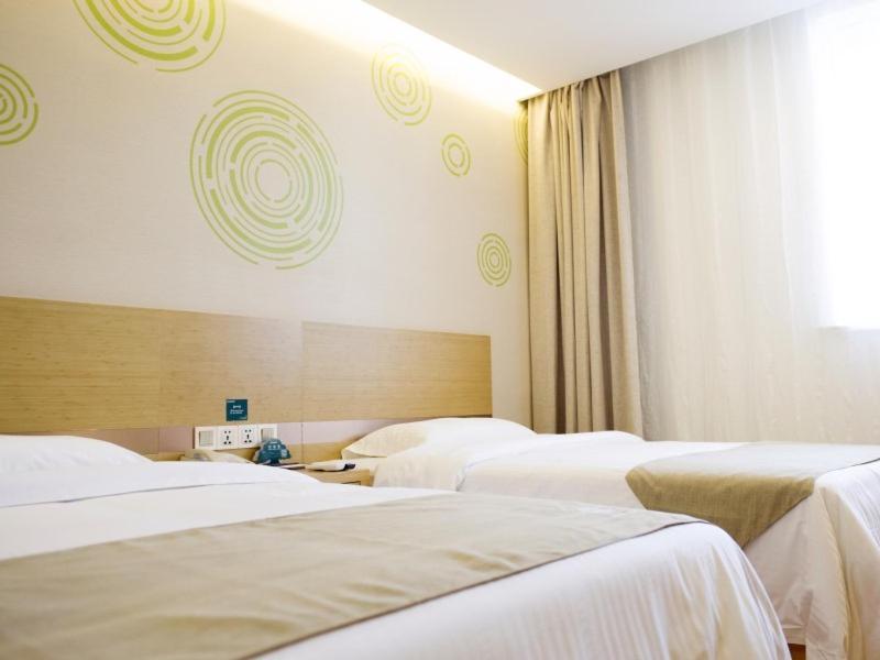 Greentree Inn Nantong Qidong Lvsi Harbour Express Hotel Екстериор снимка